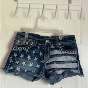 MissMe Stars and Stripes shorts